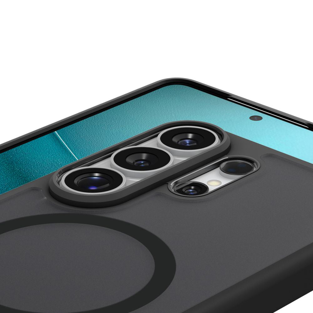 Coque MagSafe pour Samsung Galaxy S26 Ultra S948, Spigen, Ultra Hybrid, Noir Satiné ACS10681