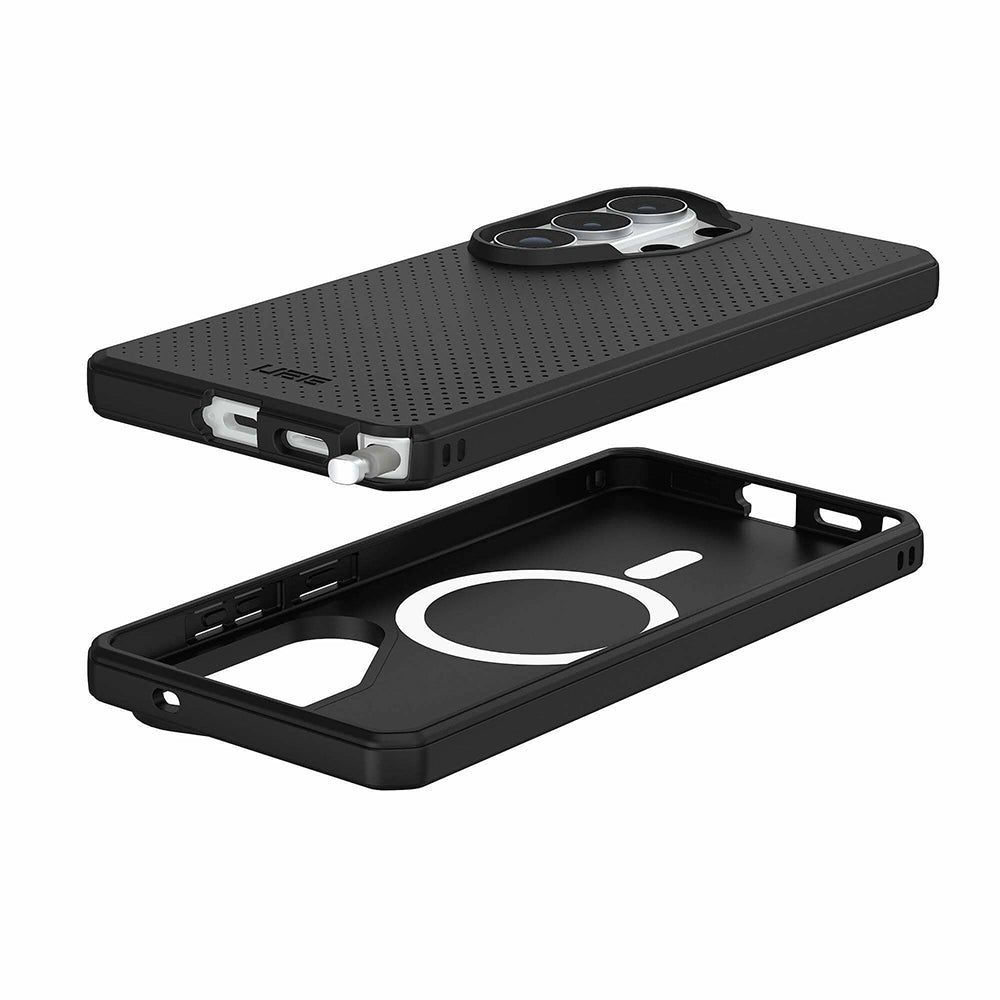 Coque MagSafe pour Samsung Galaxy S26 Ultra S948, Urban Armor Gear, Dot, noire