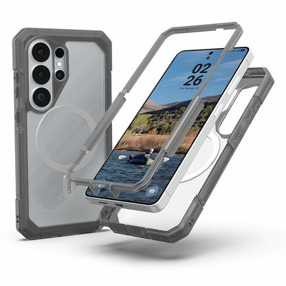 MagSafe Case for Samsung Galaxy S26 Ultra S948, Urban Armor Gear, Trooper, Transparent Gray