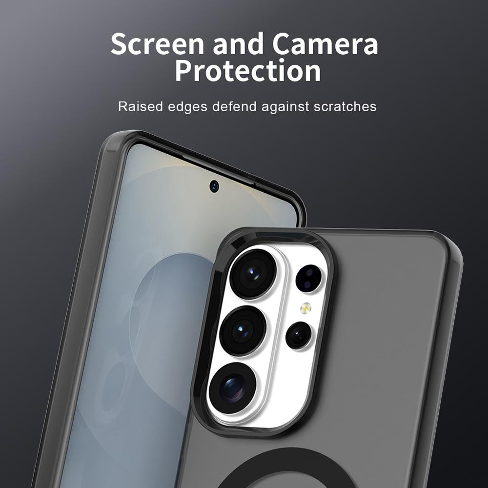 MagSafe Hülle für Samsung Galaxy S26 Ultra, Techsuit, CandyCase, Schwarz