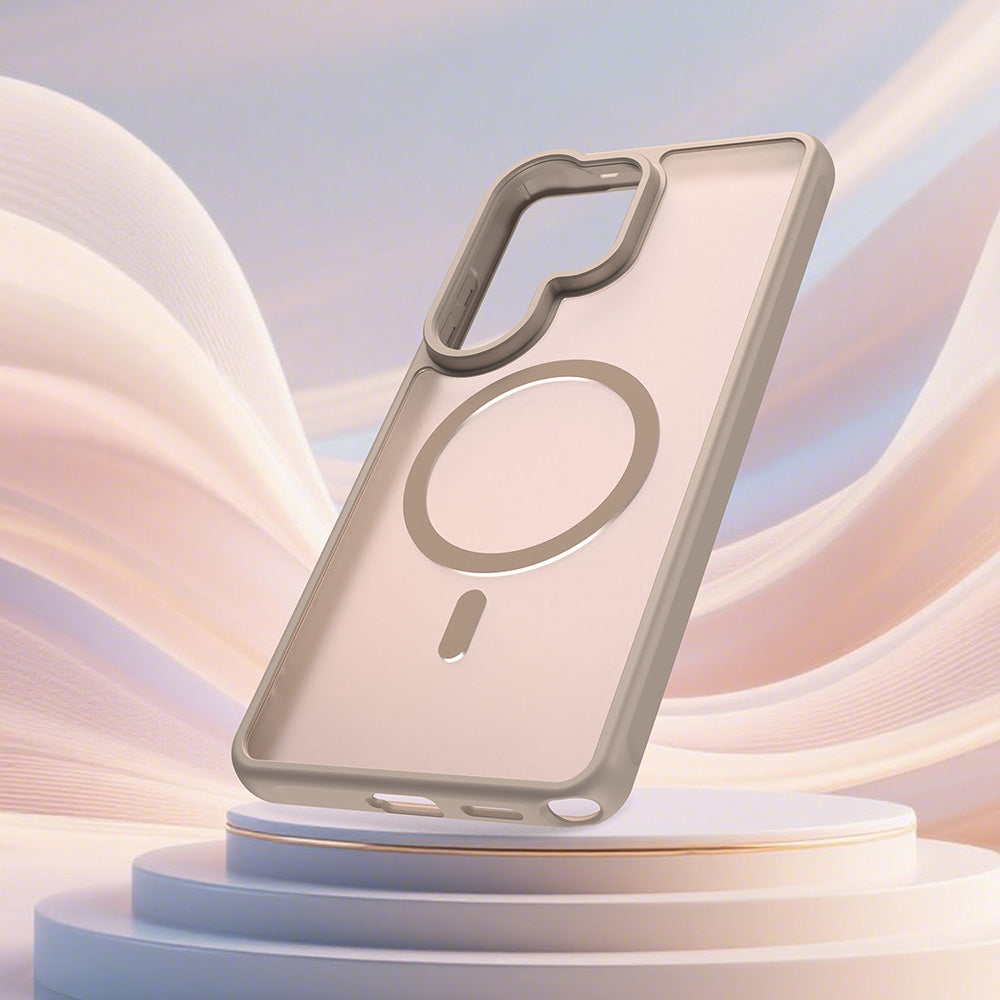MagSafe Hülle für Samsung Galaxy S26 Ultra, Techsuit, HaloFrost II, Gold