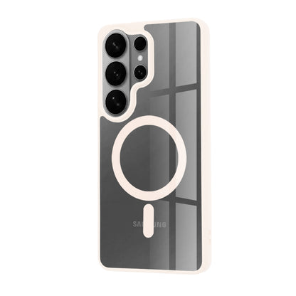 Coque MagSafe pour Samsung Galaxy S26 Ultra, Techsuit, Pro, Rose