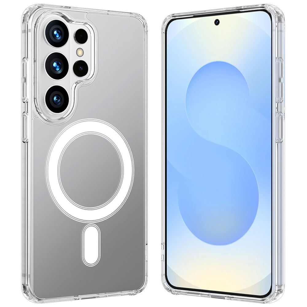 Coque MagSafe pour Samsung Galaxy S26 Ultra, Techsuit, Pro, Transparente