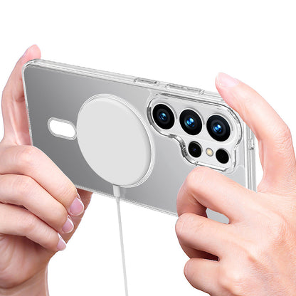 Coque MagSafe pour Samsung Galaxy S26 Ultra, Techsuit, Pro, Transparente