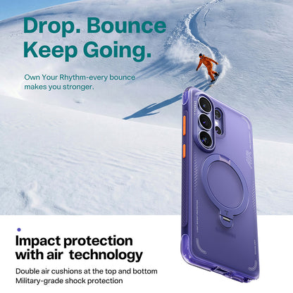 MagSafe Hülle für Samsung Galaxy S26 Ultra, Torras, Ostand Spin Air, Mov