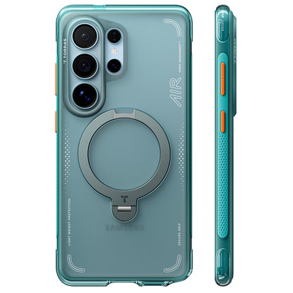 MagSafe Hülle für Samsung Galaxy S26 Ultra, Torras, Ostand Spin Air, Grün