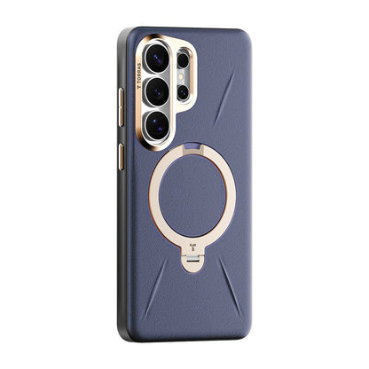 Étui MagSafe pour Samsung Galaxy S26 Ultra S948, Torras, QPRO Leather, Mauve