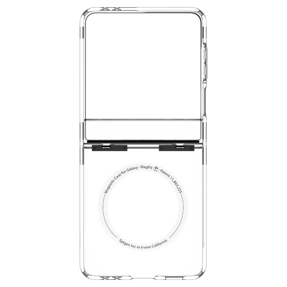 Étui MagSafe pour Samsung Galaxy Z Flip7 F766, Spigen, Ultra Hybrid Pro, Transparent ACS09559