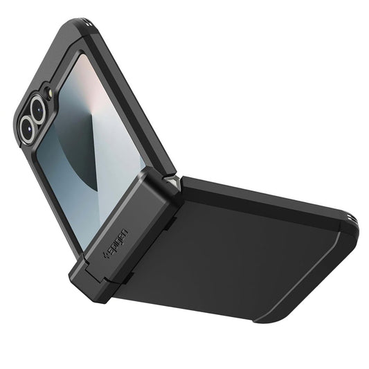 Étui MagSafe pour Samsung Galaxy Z Flip7 FE F761 / Z Flip6 F741, Spigen, Tough Armor Pro, Noir ACS09807