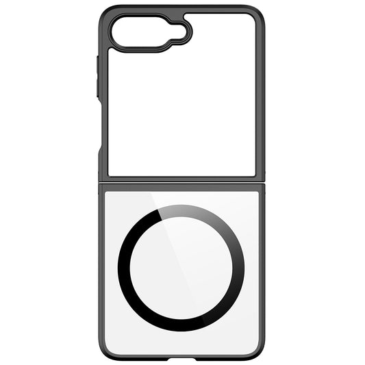 Coque MagSafe pour Samsung Galaxy Z Flip8 F776, DUX DUCIS, Aimo, Noire