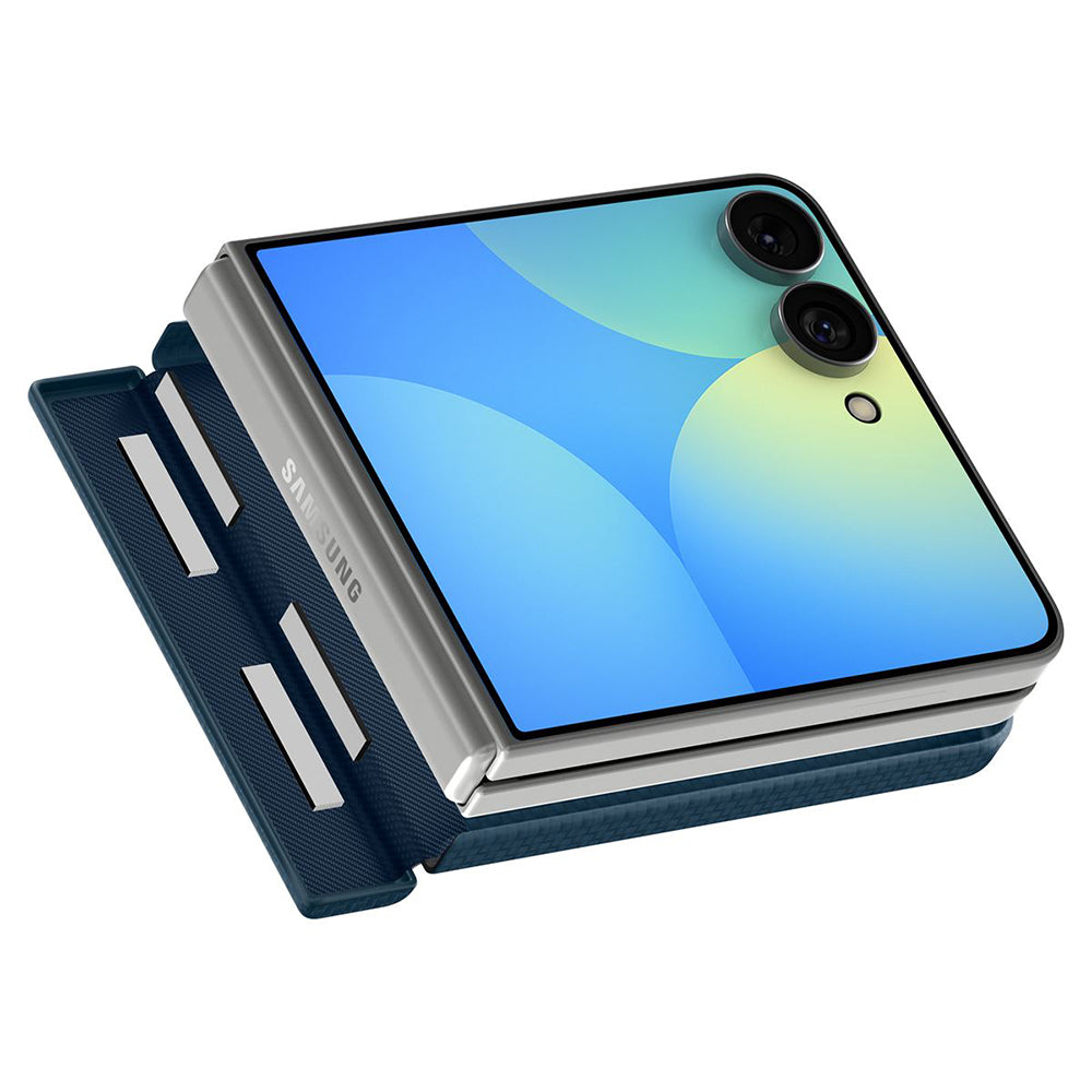 MagSafe-Hülle für Samsung Galaxy Z Flip8 F776, Spigen, Air Skin, Marineblau ACS11514