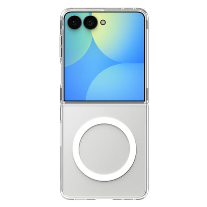 MagSafe-Hülle für Samsung Galaxy Z Flip8 F776, Spigen, Air Skin, Transparent Weiß ACS11521