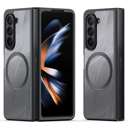 MagSafe Hülle für Samsung Galaxy Z Fold5 F946, DUX DUCIS, Aimo, Schwarz