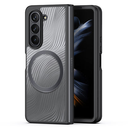 MagSafe Hülle für Samsung Galaxy Z Fold5 F946, DUX DUCIS, Aimo, Schwarz