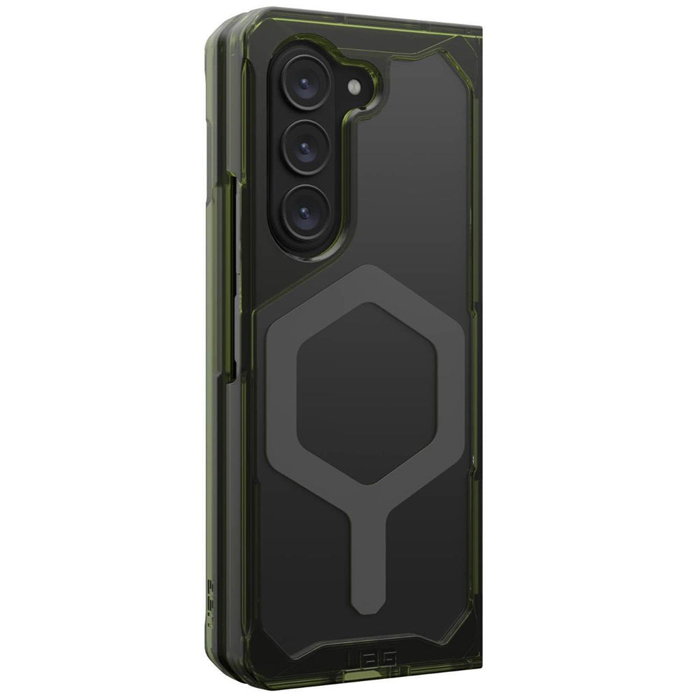 Coque MagSafe pour Samsung Galaxy Z Fold5 F946, Urban Armor Gear, Plyo Pro, Vert Gris