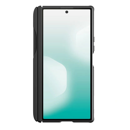 Coque MagSafe pour Samsung Galaxy Z Fold7 F966, Nillkin, CarboProp avec découpe pour caméra et support pour S-Pen, noire