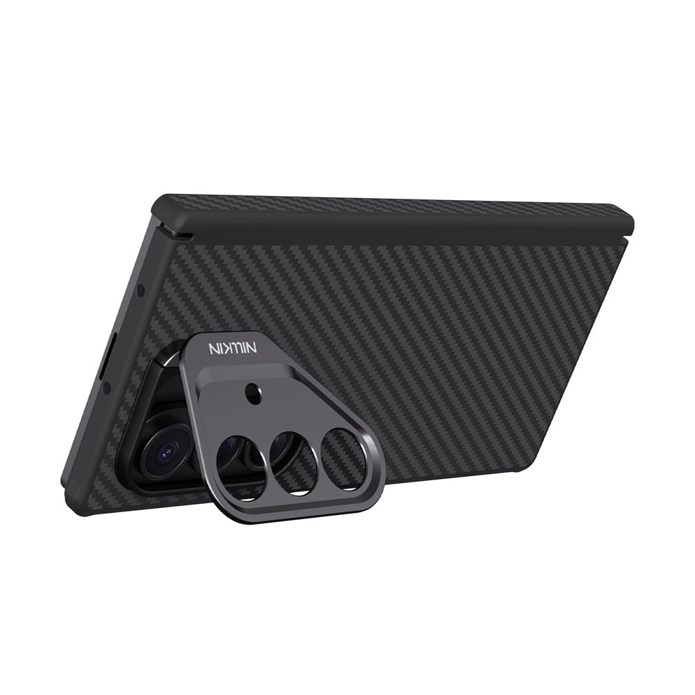 Coque MagSafe pour Samsung Galaxy Z Fold7 F966, Nillkin, CarboProp avec découpe pour caméra, Noire