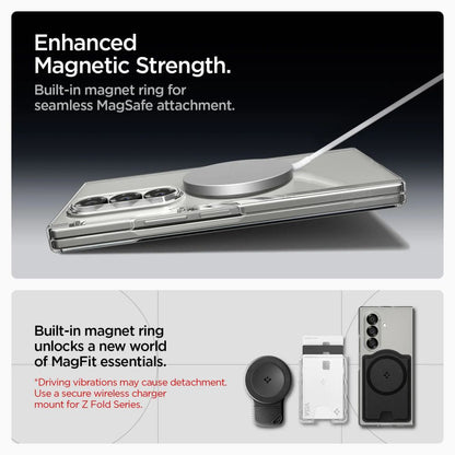 MagSafe Hülle für Samsung Galaxy Z Fold7 F966, Spigen, Air Skin, Transparent