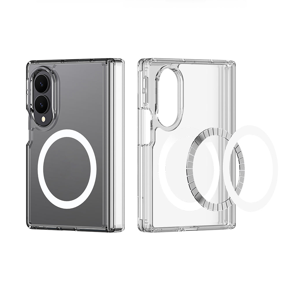 Coque MagSafe pour Samsung Galaxy Z Fold8 F971, DUX DUCIS, Clin, Transparente