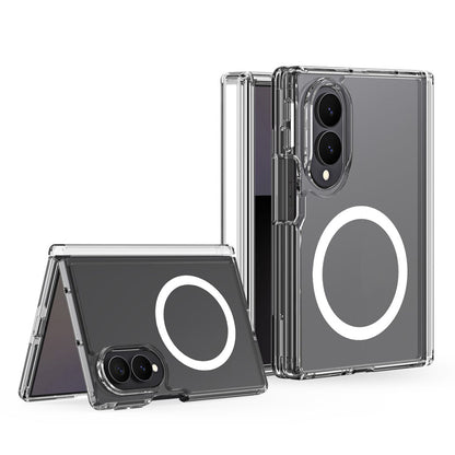 Coque MagSafe pour Samsung Galaxy Z Fold8 F971, DUX DUCIS, Clin, Transparente