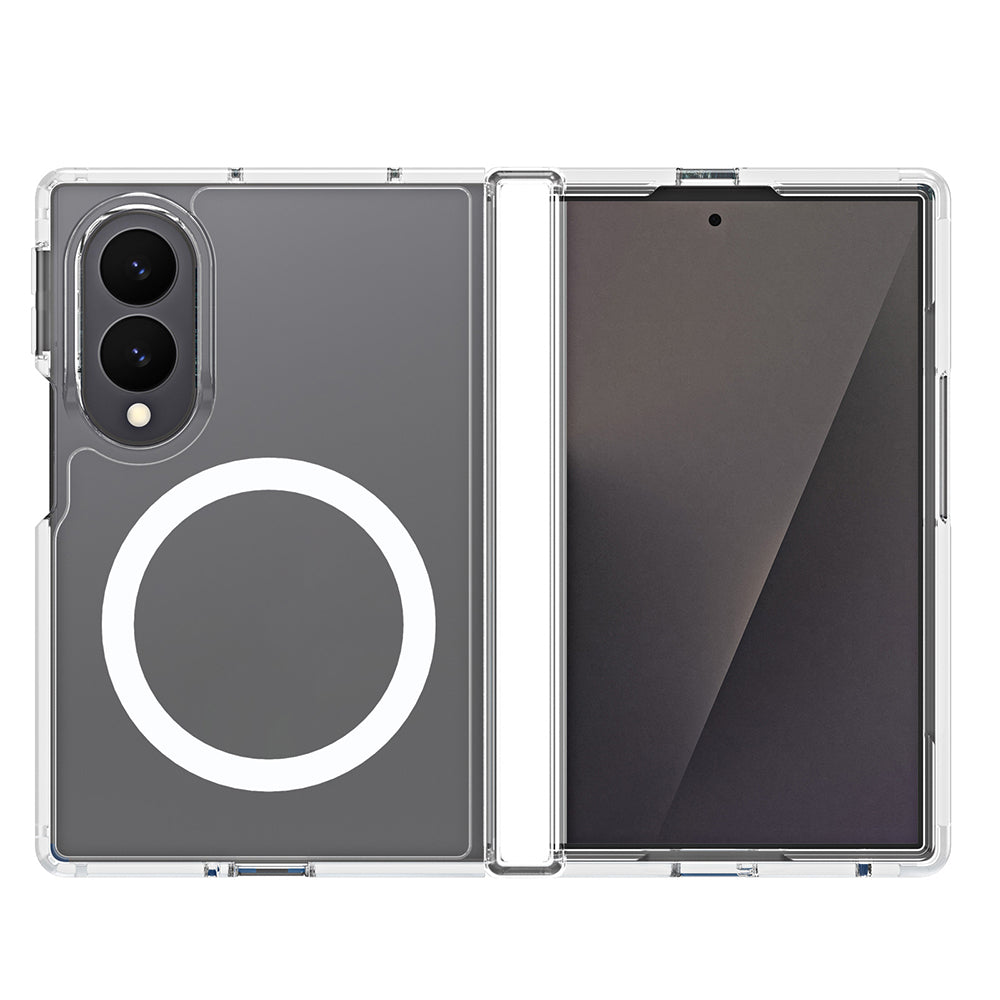 Coque MagSafe pour Samsung Galaxy Z Fold8 F971, DUX DUCIS, Clin, Transparente