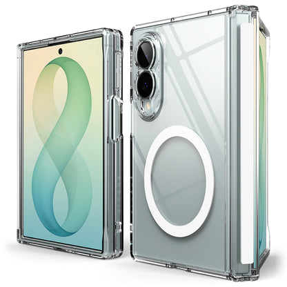 Coque MagSafe pour Samsung Galaxy Z Fold8 F971, Ringke, Fusion Flap, Transparente