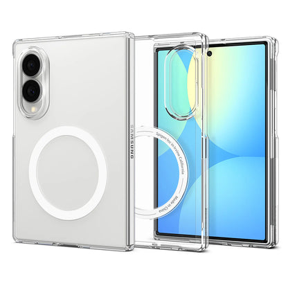 MagSafe Case for Samsung Galaxy Z Fold8 F971, Spigen, Air Skin, Clear White ACS11952