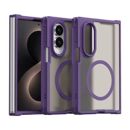 Coque MagSafe pour Samsung Galaxy Z Fold8 F971, Techsuit, HaloFrost II, Violet