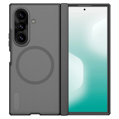 Coque MagSafe pour Samsung Galaxy Z Fold8 Ultra F976, Nillkin, Super Frosted Shield, Noir Transparent