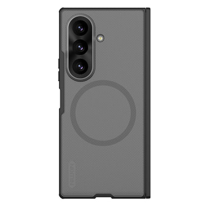 Coque MagSafe pour Samsung Galaxy Z Fold8 Ultra F976, Nillkin, Super Frosted Shield, Noir Transparent