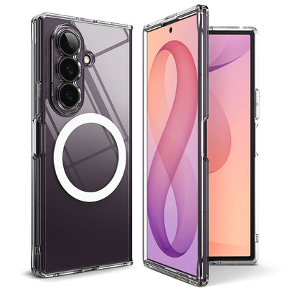 Coque MagSafe pour Samsung Galaxy Z Fold8 Ultra F976, Ringke, Fusion, Transparente