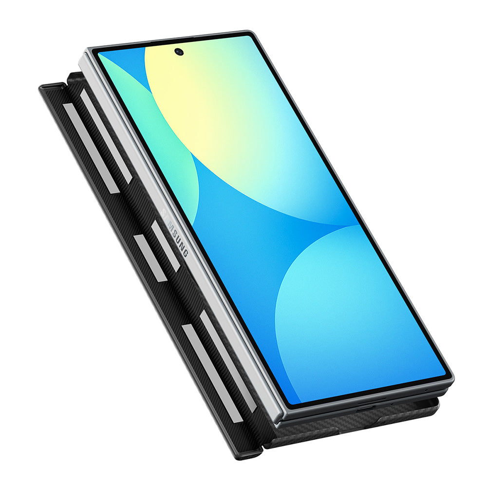 Coque MagSafe pour Samsung Galaxy Z Fold8 Ultra F976, Spigen, Air Skin, Bleu marine ACS11852