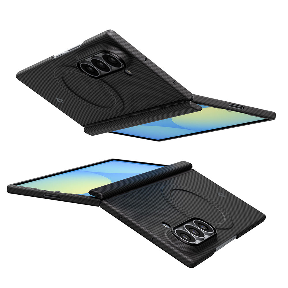 Coque MagSafe pour Samsung Galaxy Z Fold8 Ultra F976, Spigen, Air Skin, Noire ACS11510
