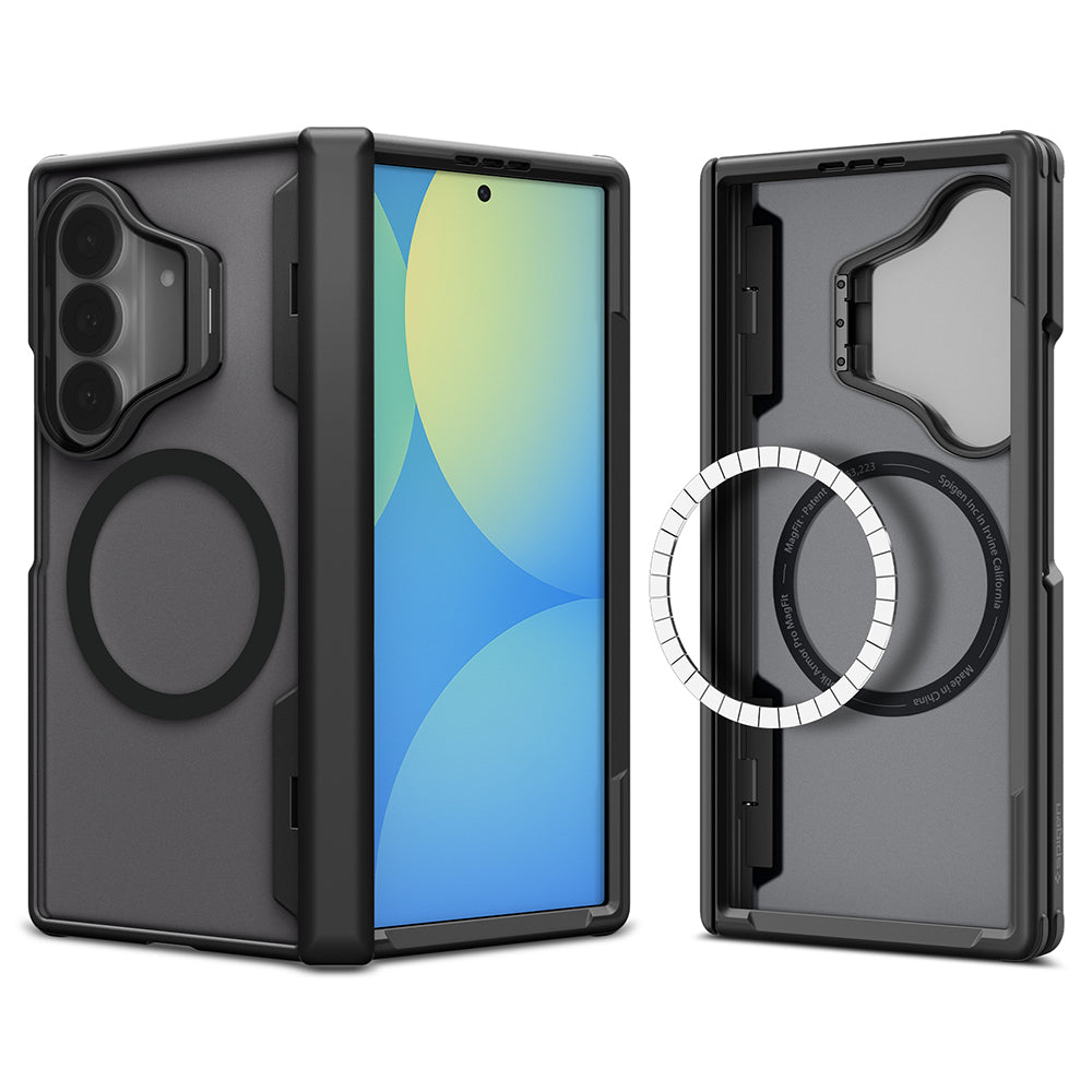 MagSafe-Hülle für Samsung Galaxy Z Fold8 Ultra F976, Spigen, Optik Armor Pro, Schwarz ACS11500