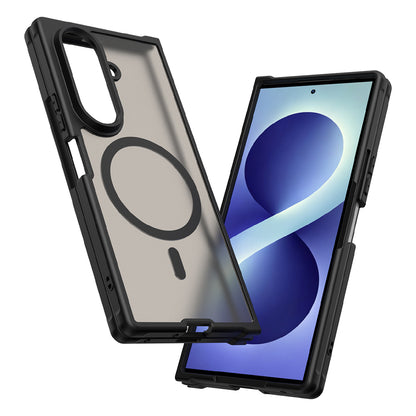 MagSafe-Hülle für Samsung Galaxy Z Fold8 Ultra F976, Techsuit, HaloFrost II, Schwarz