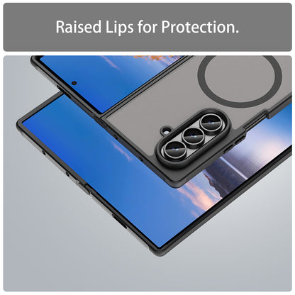 MagSafe-Hülle für Samsung Galaxy Z Fold8 Ultra F976, Techsuit, HaloFrost II, Schwarz