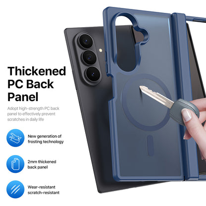 Coque MagSafe pour Samsung Galaxy Z Fold8 Ultra F976 / Z Fold7 F966, DUX DUCIS, Yind, Noire