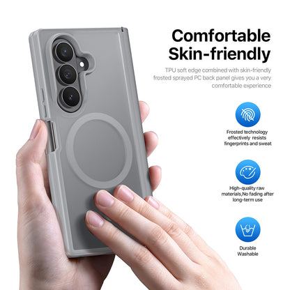 Coque MagSafe pour Samsung Galaxy Z Fold8 Ultra F976 / Z Fold7 F966, DUX DUCIS, Yind, Noire