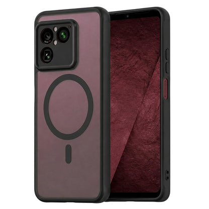 Coque MagSafe pour Sony Xperia 1 VIII, Techsuit, HaloFrost II, Noire