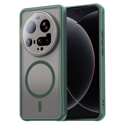 MagSafe-Hülle für Xiaomi 15 Ultra, Techsuit, HaloFrost II, Grün