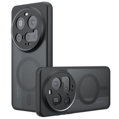 Coque MagSafe pour Xiaomi 15 Ultra, Techsuit, PureFrost, Noir Satiné