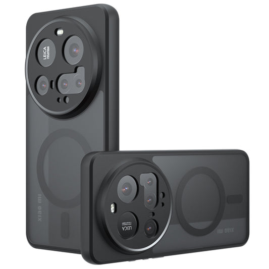 Coque MagSafe pour Xiaomi 15 Ultra, Techsuit, PureFrost, Noire