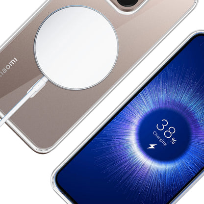 Coque MagSafe pour Xiaomi 15T, 3MK, Armor MagCase, Transparente