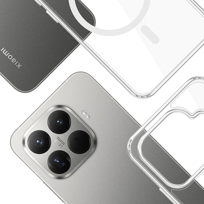 MagSafe Hülle für Xiaomi 15T Pro, 3MK, Armor MagCase, Transparent