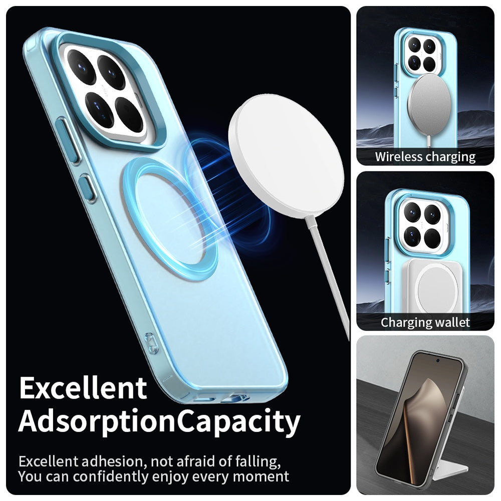 MagSafe-Hülle für Xiaomi 15T Pro, Techsuit, CandyCase, Blau