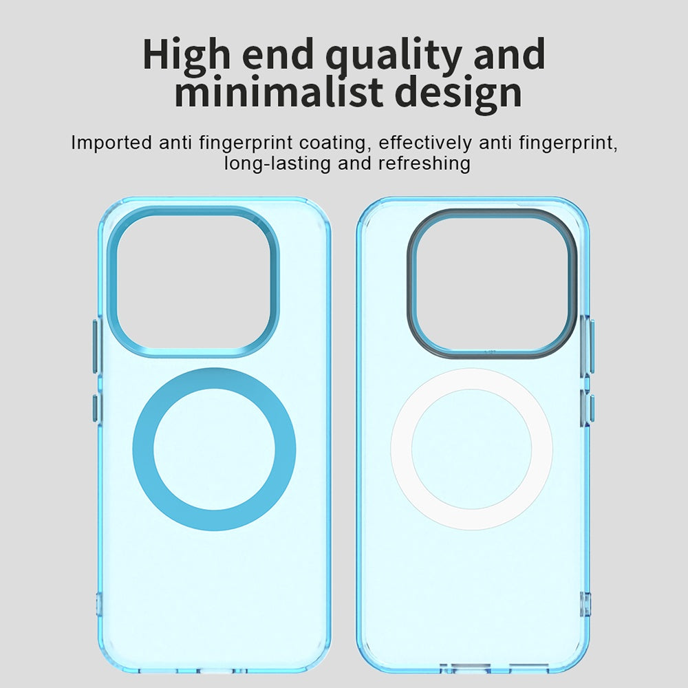 MagSafe-Hülle für Xiaomi 15T Pro, Techsuit, CandyCase, Blau