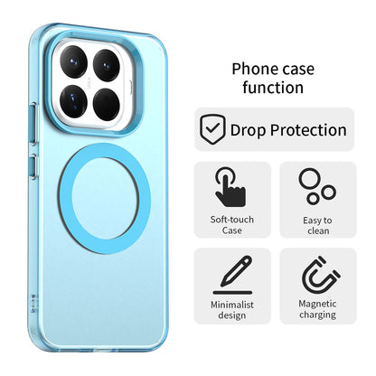 MagSafe-Hülle für Xiaomi 15T Pro, Techsuit, CandyCase, Blau