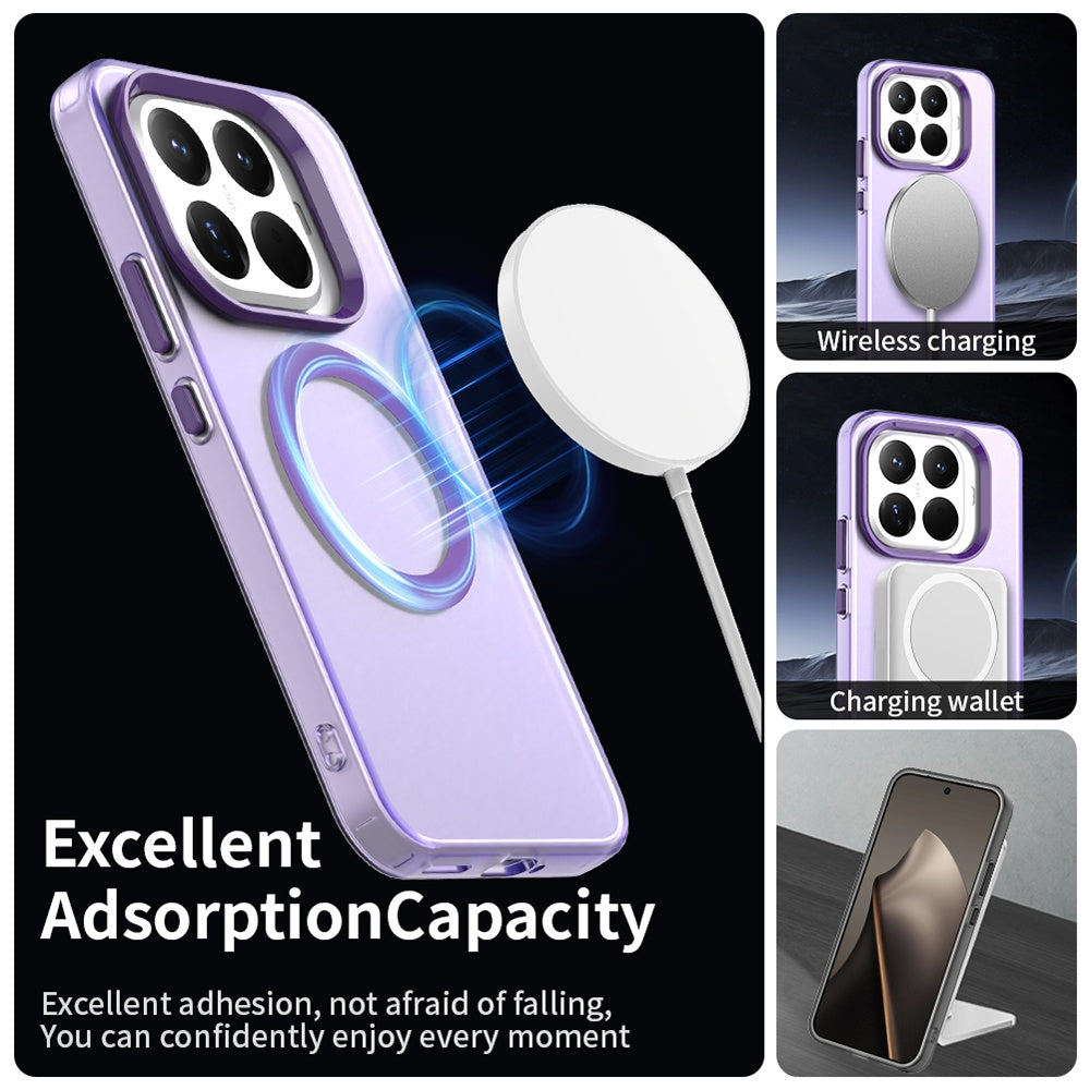 Coque MagSafe pour Xiaomi 15T Pro, Techsuit, CandyCase, Violet