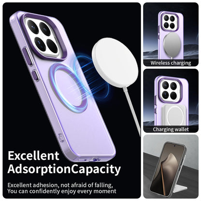 Coque MagSafe pour Xiaomi 15T Pro, Techsuit, CandyCase, Violet
