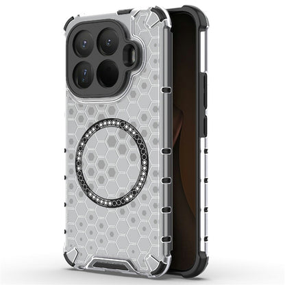 MagSafe Hülle für Xiaomi 15T Pro, Techsuit, HoneyComb Shield, Weiß